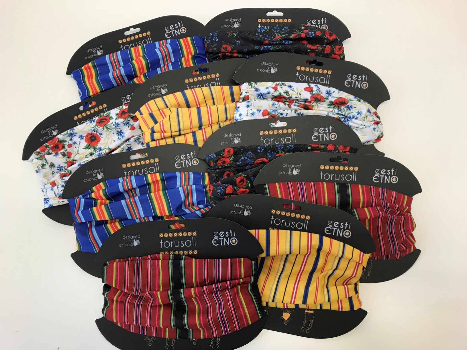 Torusall Muhu tikandimotiividega must - Image 3