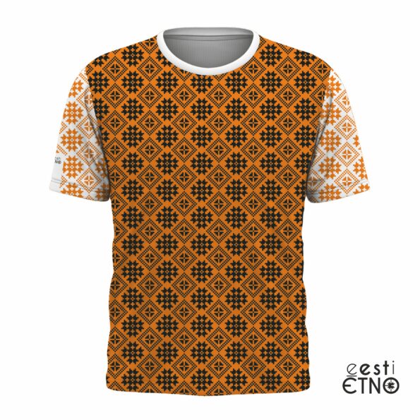 Unisex t-särk Muhu Vest oranž