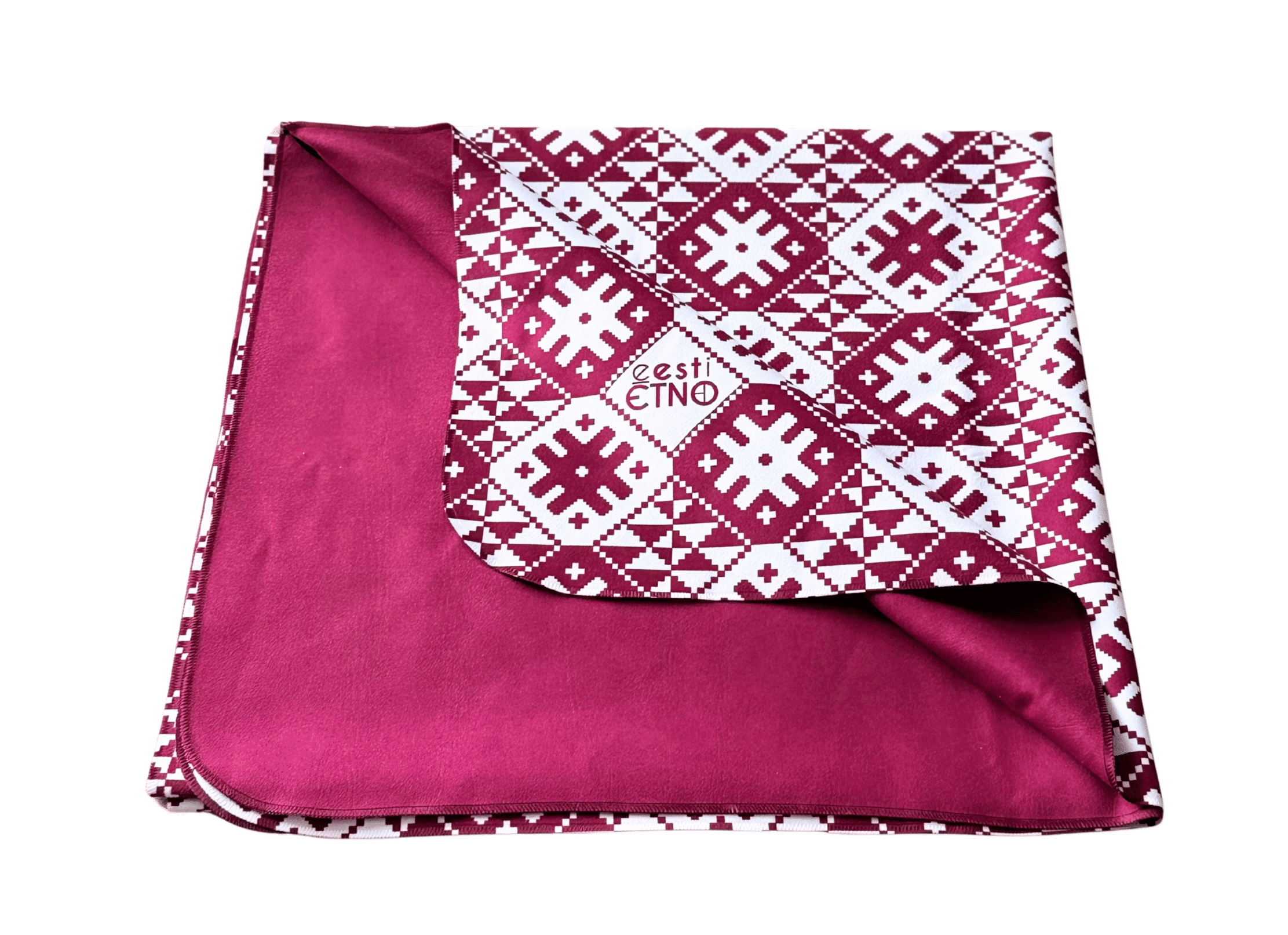 Seto punane mikrofiiber saunalina 80x150cm