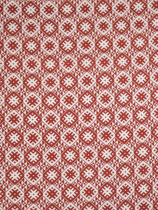 Seto kangas punane/valge 100% puuvill, laius 150cm - Image 3