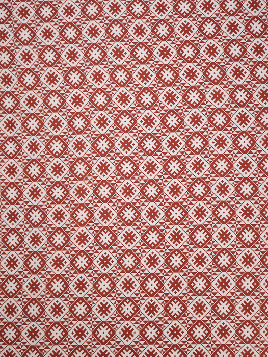 Seto kangas punane/valge 100% puuvill, laius 150cm - Image 4